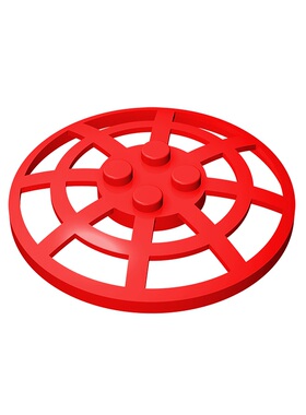 华志积木4285-24239-30234积木6X6圆盘碟件 雷达玩具配件零件拼装