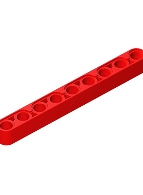 积木40490-64289 1x9 带孔臂(厚)零件配件MOC定制DIY礼品玩具科教