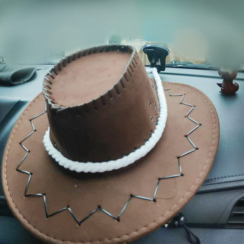 跨境Cowboy Hat Mounts 车载牛仔帽支架 吸壁式帽子收纳创意挂钩