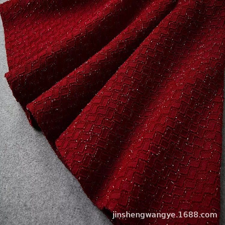 爆款粗针针织面料涤氨玻璃纱提花网布女装童装布料春夏秋冬,服饰配件/皮带/帽子/围巾,布面料,淘宝优惠券,粉丝福利购,淘宝优惠卷