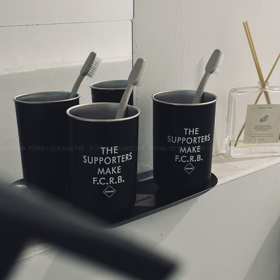 潮牌304不锈钢漱口杯家用刷牙杯简约洗漱杯双层多用途咖啡杯水杯