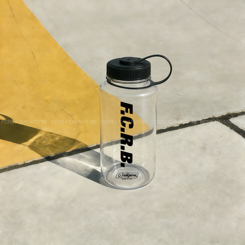 潮牌FCRB塑料tritan太空杯1000ml户外便携大容量运动水壶礼品杯