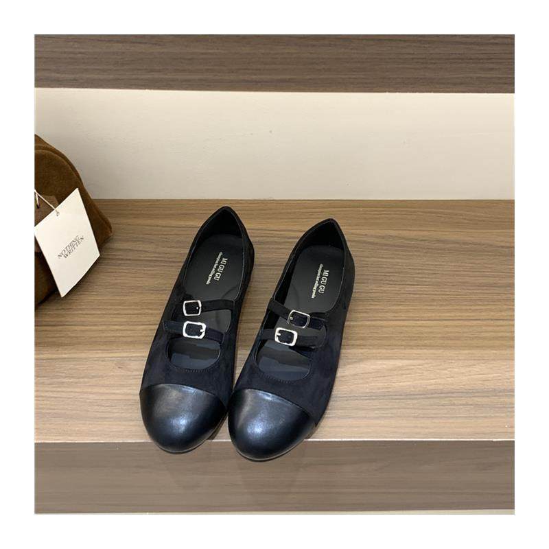 内增高玛丽珍晚晚鞋女鞋子2025春秋季芭蕾舞鞋法式拼接小香风单鞋,女鞋,玛丽珍鞋,淘宝优惠券,粉丝福利购,淘宝优惠卷