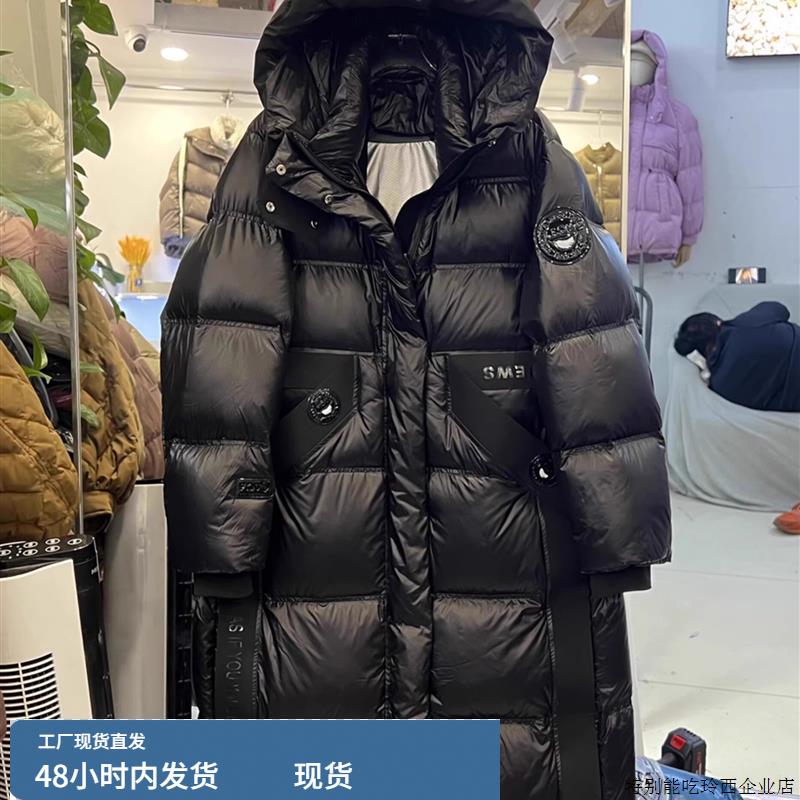 2025冬季清仓羽绒服女中长款加厚韩版短款白鸭绒外套潮