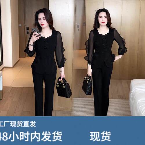 职业套装2026新款今年流行洋派质时髦女装减龄休闲夏款时尚两件套