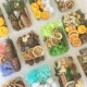 DIY手工干花团扇材料包肉桂无火香薰永生花团建沙龙活动随机盒装