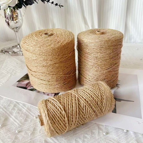 蛋糕围边麻绳烘焙装饰麻绳幼儿园创意手工吊牌照片包装复古捆绑绳