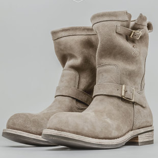 JULIAN BOOTS 20周年限定ENGINEER野羚羊翻毛皮工程师靴