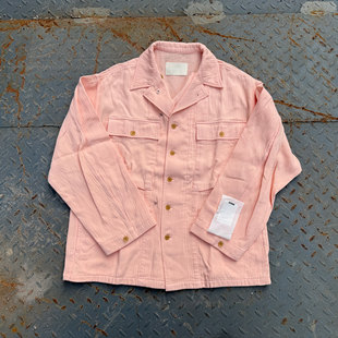 INNAT 夹克 日本墨染茜草天然染色人字纹双袋M43工装