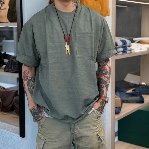 Go Hemp 松弛感拉满 竹子Hemp麻纤维混纺可收下摆宽松风格短袖