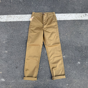 Workers Japan 通勤百搭 经典修身复古斜纹五袋Officer军官休闲裤