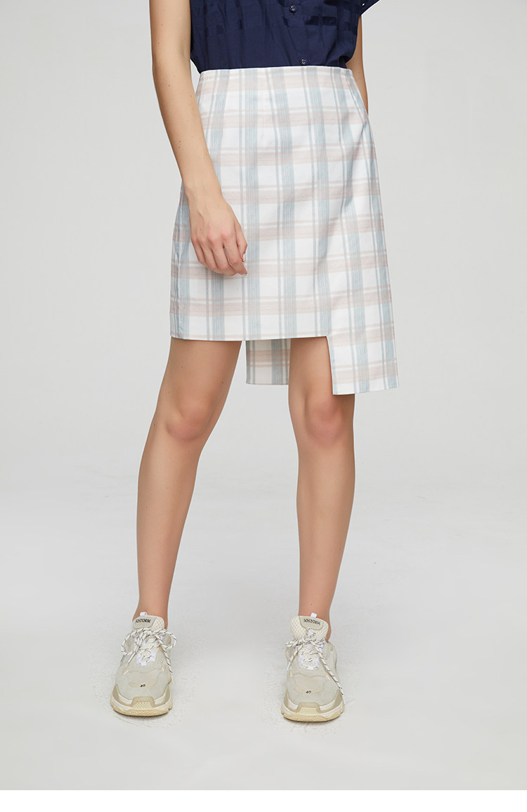 O.W | Mille idee美兰玳 女春新 气质休闲设计款半身裙10BW50E01