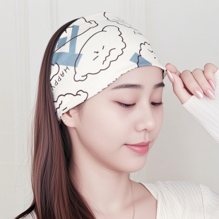 产妇月子帽夏季 5月份4月子帽子春秋头巾发带夏天纯棉孕妇产后 薄款