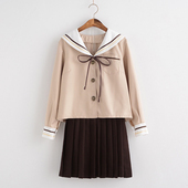 日系正统JK制服水手服短袖 班服校服软妹百褶裙套装 夏服小清新少女