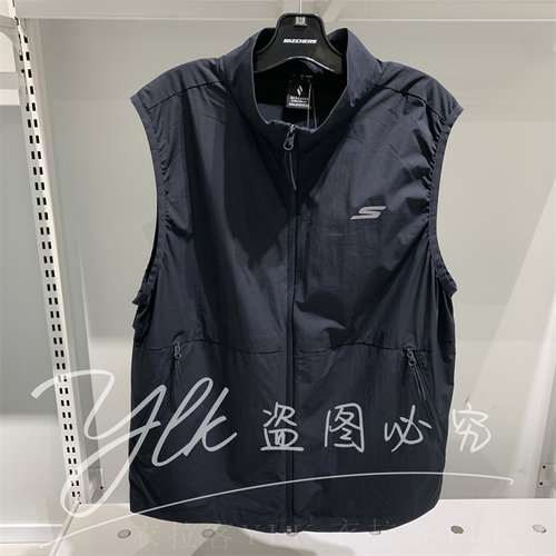 斯凯奇运动舒适夏新防紫外线拉链