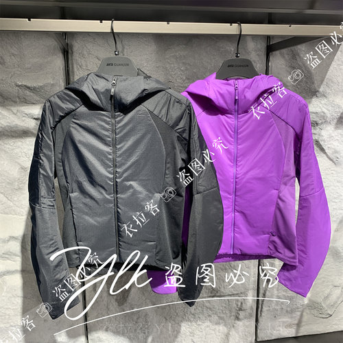 安踏冠军女士P棉连帽棉服夹克