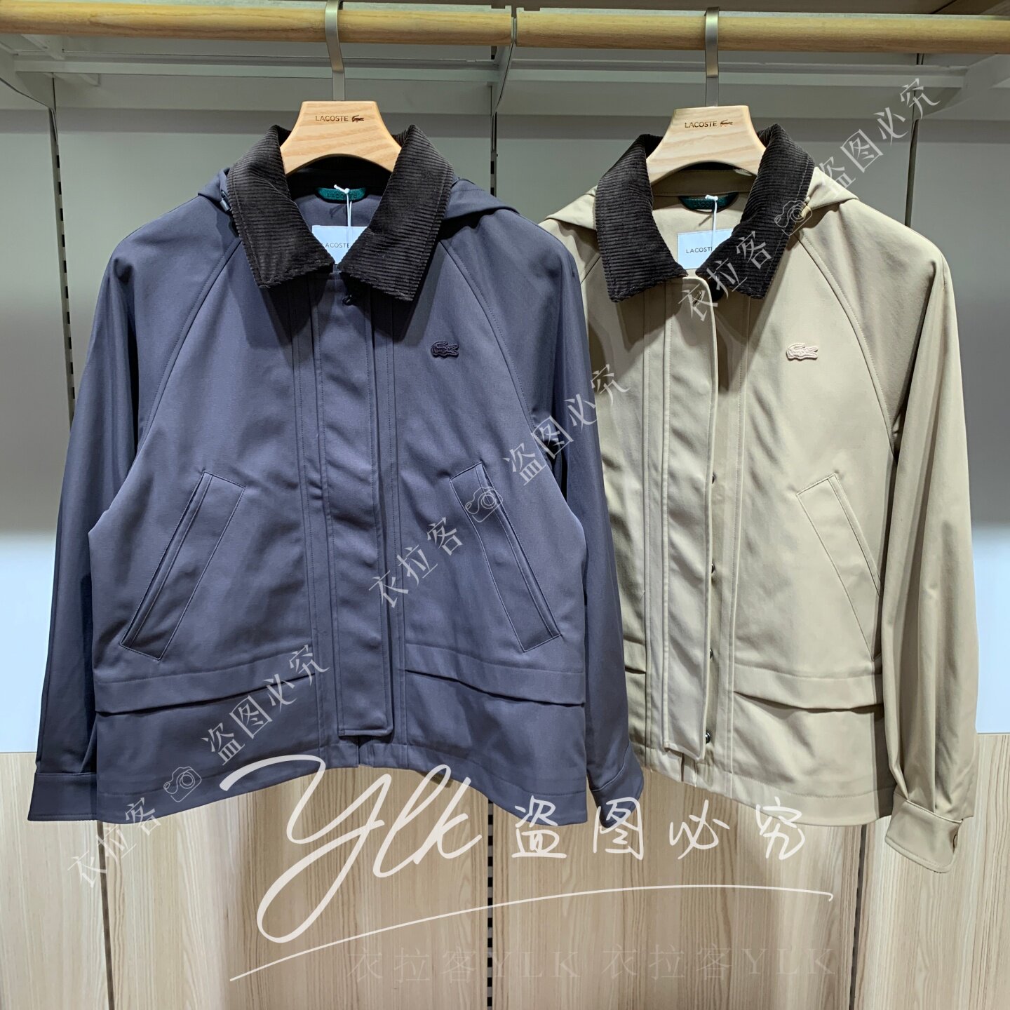 LACOSTE法国鳄鱼女士休闲夹克图片