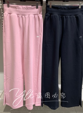 斯凯奇2026新款秋冬女士亲肤柔软舒适宽松针织长裤P126W027