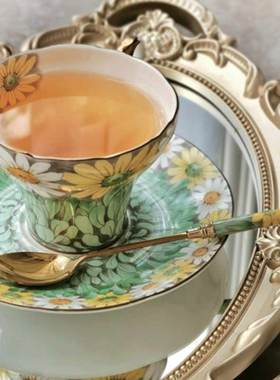 Cozy英国Aynsley安斯丽杯子女生日礼物高级感礼盒咖啡杯碟骨瓷