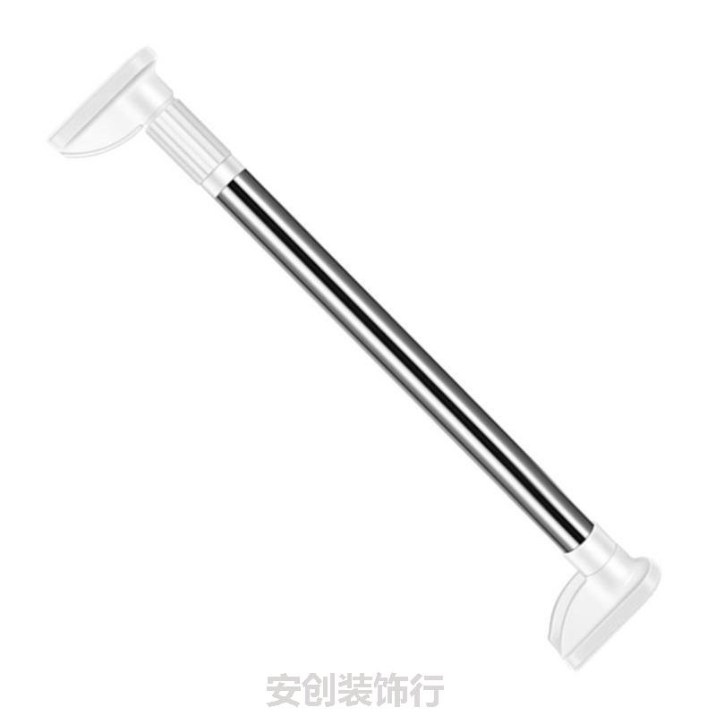 撑杆伸缩杆不锈钢晾衣架衣架浴帘晾衣杆窗帘杆单杠窗户衣柜浴帘杆