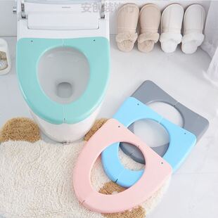 折叠塑料马桶垫个人卫生坐垫套圈合租房公共坐便器卫生垫原厂