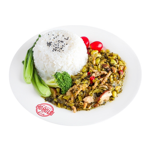 厨哈哈冬菜毛豆肉丝200g*10包料理包商用速食外卖盖浇饭预制菜