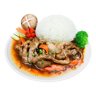 厨哈哈黑椒牛肉200g*10包料理包商用速食外卖盖浇饭预制菜小碗菜