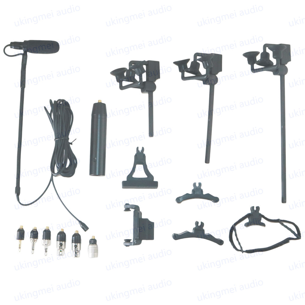 多功能有线乐器麦克风套装萨克斯小提琴吉他钢琴贝司长号录音话筒