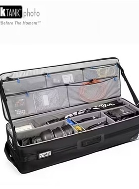 thinkTANK创意坦克30 40 50寸灯具拉杆箱摄影灯架 镜头 滚轮移动