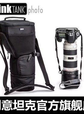 thinkTank创意坦克881三角相机包一机一镜D5D1相机包70-200腰包