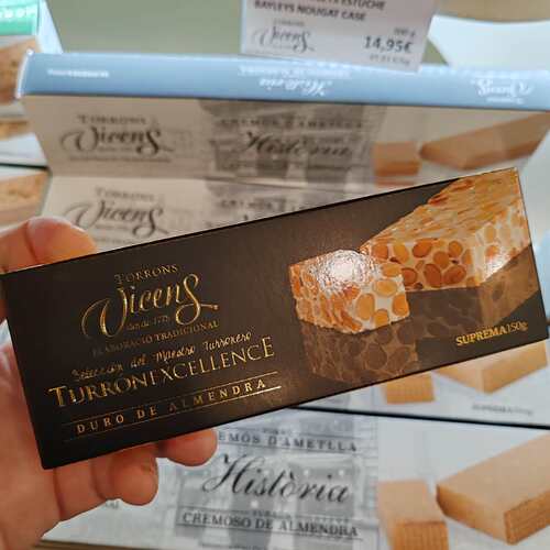 旺购上品 西班牙代购 原装进口 VICENS TURRON  ESCELLENCE牛扎糖