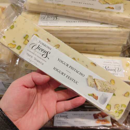 旺购上品 西班牙代购 VICENS TURRON 酸奶开心果牛轧糖  300克