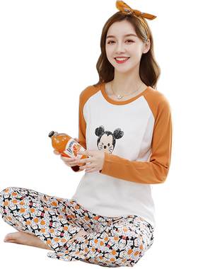 月子服夏季纯棉薄款产后孕妇睡衣哺乳待产喂奶产妇怀孕期坐家居服
