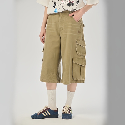 AIMEEWQ春夏小怪兽纯棉工装裤