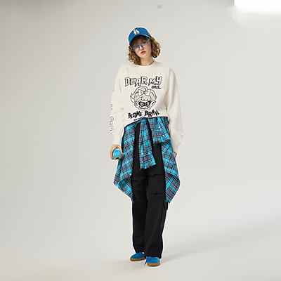 小怪兽专柜纯棉长袖T恤