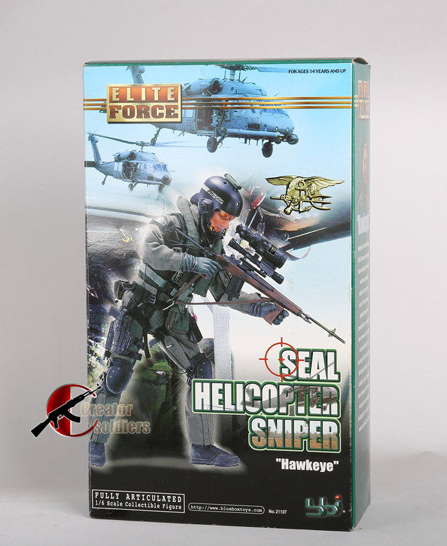 BBI 1/6 兵人 NO.21107 老货 直升机狙击手 可动人偶 现货
