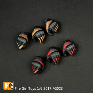 现货Fire Girl Toys 1/6 FG023女兵手套手AB款 适合HT PH包胶素体