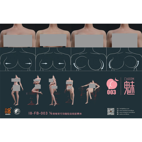 I8TOYS1/6可动胸I8-FB-003