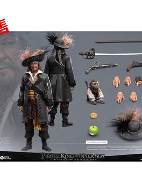 已定完 EKUAZ STUDIO 1/6 里海之王加强版EKS012 巴博萨可动人偶