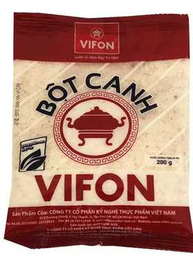 越南特产Bot Canh ViFon柠檬胡椒盐200g调味料品点蘸凉拌烧烤餐料
