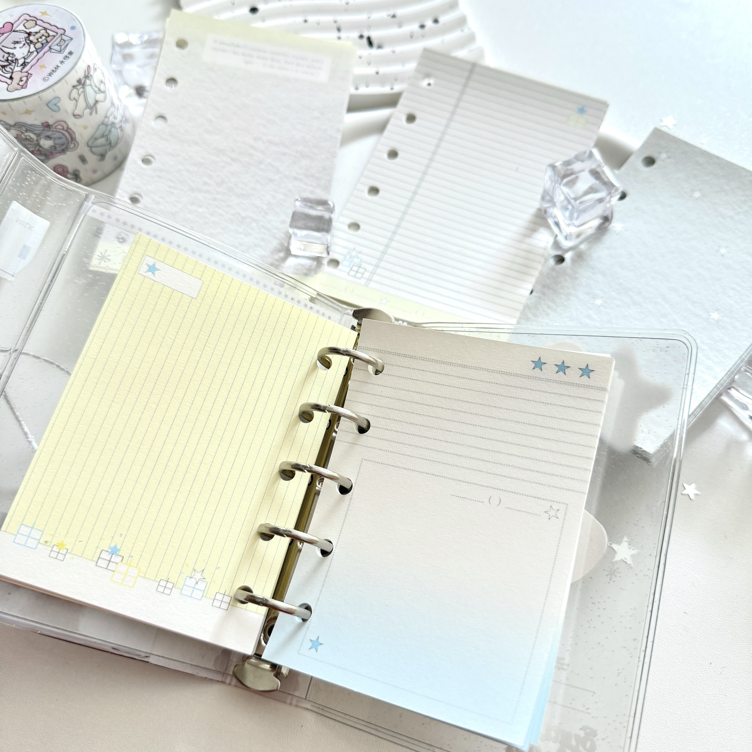 W&M水怪家奶呼呼A7M5活页内页韩系简约ins风