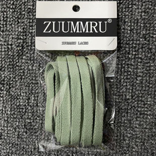 AJ1鼠尾草白绿高帮篮球鞋女款扁平棉质绿色鞋带白色花边鞋带