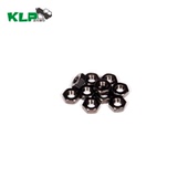 AXIAL AXA1040 10颗装 M3六角锁胎螺母 黑色