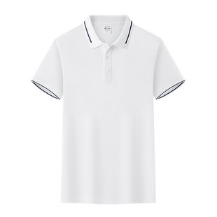 夏季polo衫定制企业工作服短袖t恤有领上衣运动广告文化衫印logo
