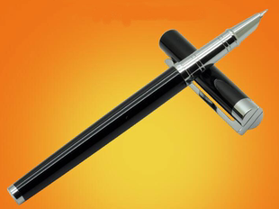 修长细杆钢笔包头特细财务财会学生写字墨水笔细长杆墨水钢笔0.38