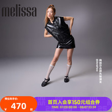 Melissa梅丽莎新款海边沙滩平底凉鞋女款夏季外穿果冻罗马鞋32408