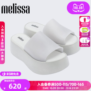 32818 外穿贝琪拖女生厚底气质度假果冻拖鞋 Melissa梅丽莎女款 夏季