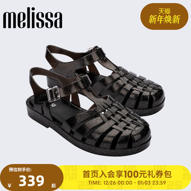 Melissa÷��ɯ��ɫ��ͷ��֯�ο�ƽ��Ůʿ��Ь������Ь����Ь33520 318.3Ԫ