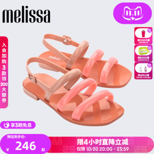 时尚 女士平底凉鞋 休闲果冻凉拖33972 款 Melissa梅丽莎秋季
