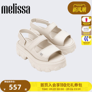 魔术贴果冻配色时尚 女ELLA厚底凉鞋 36150 梅丽莎2025新款 Melissa